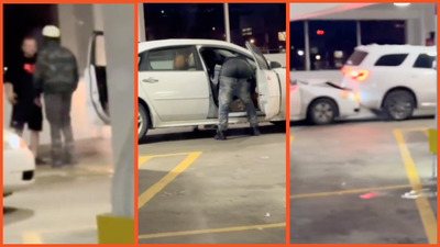 ‘The little guy wins’: Football fan confronts post-game game car thieves. It’s 2 on 1, but the car owner gets the upper hand