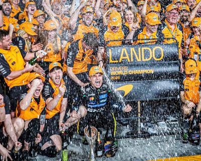 ‘Like a movie’: Lando Norris relives final lap to glory and partying till 6am as world champion