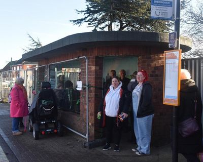 The battle for Sheringham bus shelter: protesters defiant as bailiffs sent in