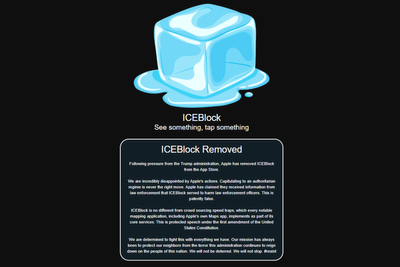 ICE-Tracking App Pulled From Apple Store Triggers Free Speech Lawsuit Against Trump Administration