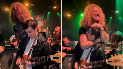 “Moments like this don’t happen in real life”: Jared James Nichols spotted a pedal builder in the audience at one of his gigs – then handed him his guitar mid-solo