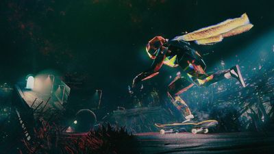 Skate Story review: "A beautiful and unique skateboarding game with great, stylized visuals set in a grungy underworld"