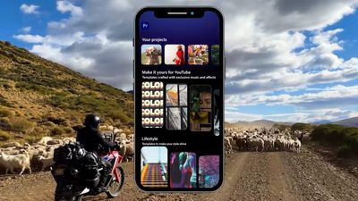 That free Adobe Premiere mobile app? It now has a dedicated space for creating YouTube Shorts, including building custom templates