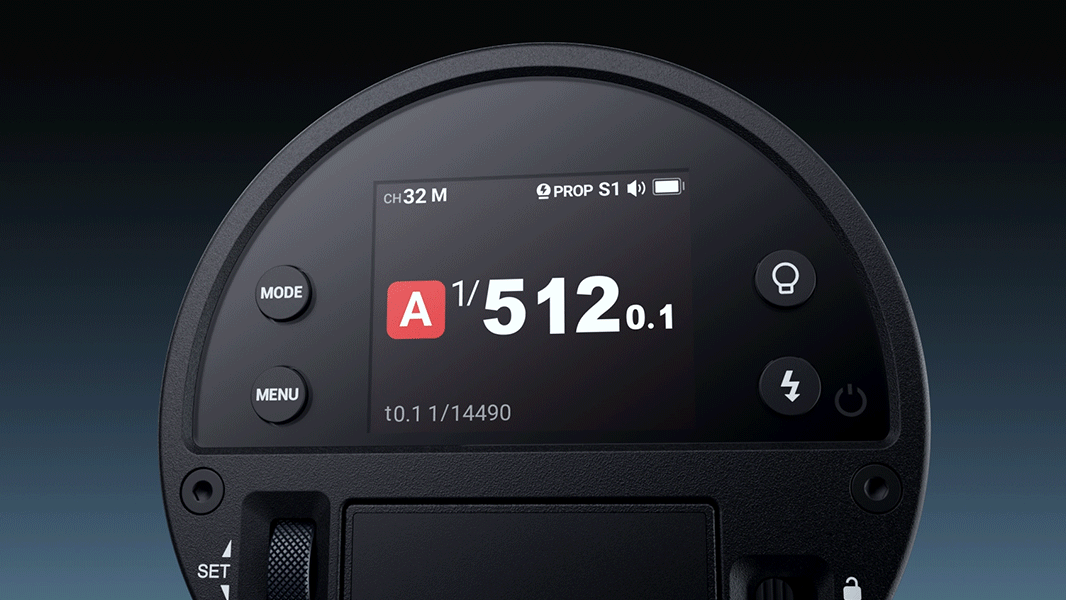 This portable flash is only about the size of a 70-200mm lens, but packs 300Ws of power, recycles in as little as .01 seconds, and syncs in one tap