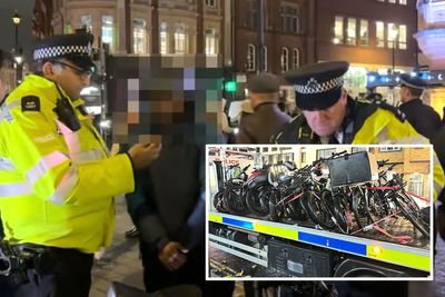 Met Police launch Christmas blitz on e-bike phone snatchers in London’s West End using facial recognition