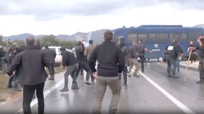 Clashes erupt between farmers and police in Greece amid protests over EU subsidy delays