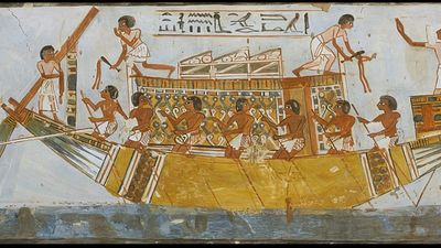 Archaeologists find 2,000-year-old party boat off Alexandria