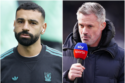 Jamie Carragher called out for Mo Salah criticism live on air