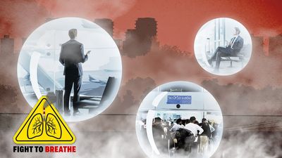 You can rebook an Indigo flight. You can’t rebook your lungs