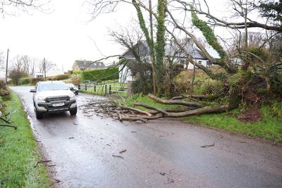 Storm Bram live: Rush hour warning after 100mph winds and rain cause travel disruption