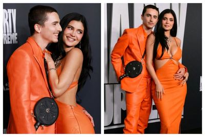 Kylie Jenner and Timothee Chalamet silence split rumours with loved-up Marty Supreme red carpet appearance