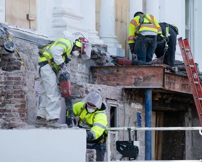 Trump is remodeling Washington to fit his twisted vision of America