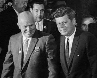 ‘After almost destroying the world, our families are friends’: the thrilling podcast from JFK and Khrushchev’s relatives