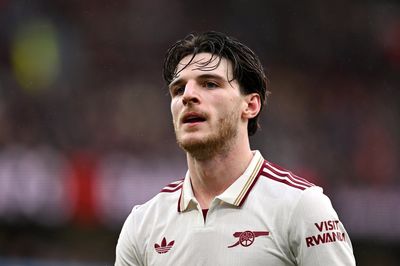 Declan Rice fitness scare as Arsenal trio miss training ahead of Club Brugge clash