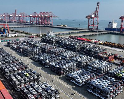 Western carmakers ‘in fight for lives’ against Chinese rivals, says Ford boss