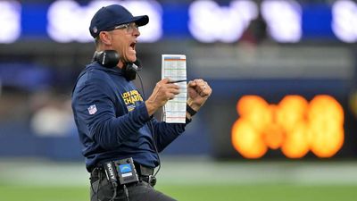 Jim Harbaugh Compares Chargers' Win Over Eagles to Two Milestone Life Moments