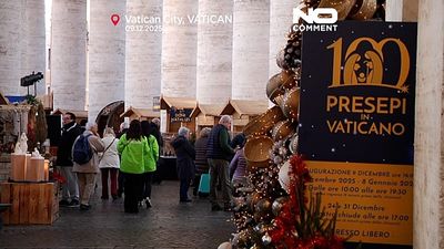 International exhibition "100 presepi in Vaticano” showcases global nativity creations
