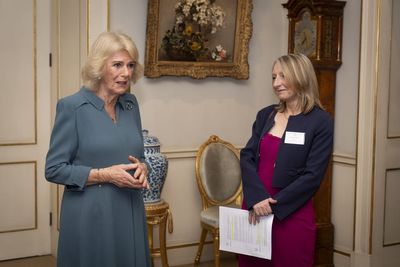 Camilla meets victim-survivors of economic abuse