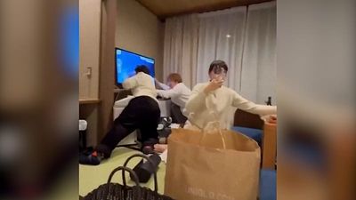 Japan earthquake caught on camera in late night videos