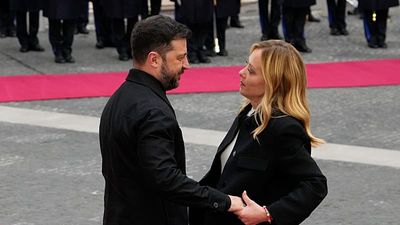 Zelenskyy meets Pope Leo XIV and PM Meloni in Italy visit