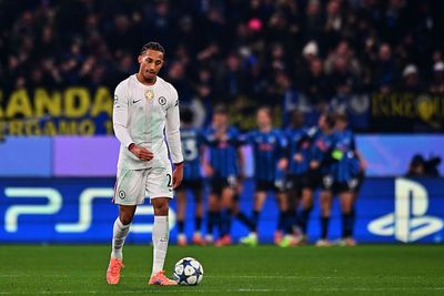 Chelsea’s hopes of Champions League progress in peril after defeat by Atalanta