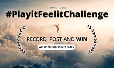 Thomann's Play It. Feel it. challenge is offering musicians the chance to win prizes worth up to €1000 for reimagining the theme from the brand's latest short films