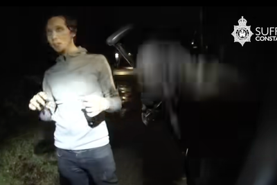 Knifeman claims he is victim after stabbing woman eight times in her home