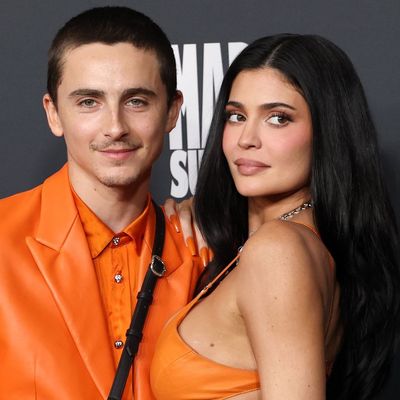 Timothée Chalamet and Kylie Jenner Serve Matching Orange Chrome Hearts Red Carpet Looks at the ‘Marty Supreme’ Premiere