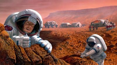 1st human missions to Mars should hunt for signs of life, report says