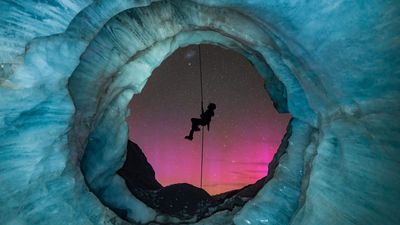 An adventure photographer planned this amazing shot for eight months. A surprise aurora made the image even more epic. Ice caves, a pilot’s view, and more top the best Northern Lights photos of 2025