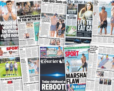 ‘Having a Bazball at Noosa’: Australian media goes to town over England’s mid-Ashes beach break