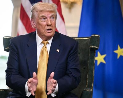 Trump news at a glance: president hints at abandoning Ukraine, rambles about ‘weak’ Europe