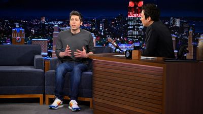 Sam Altman tells Jimmy Fallon that AI is the 'equalizing force' the world needs