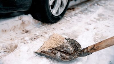 In a pinch? Here's how to use table salt to de-ice your driveway this winter