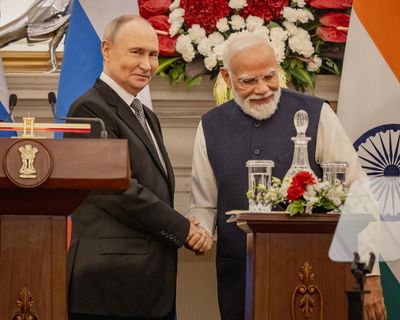 Look behind the pomp of Putin’s New Delhi visit. The India-Russia relationship has weakened