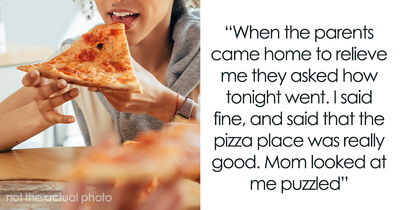 “Looked At Me Puzzled”: Parents Balk After Babysitter Confesses To Having Two Slices Of Pizza