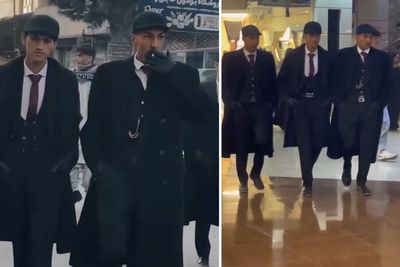 Taliban morality police arrest four men for dressing up as Peaky Blinders characters