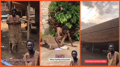 Man claims he had a vision of a flood on 25 December, he’s so certain it will happen he spent months building an ark