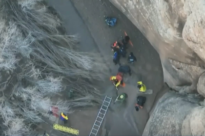 Hiker trapped by quicksand in Utah canyon is rescued after drone spotted him struggling