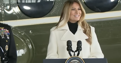 Melania Trump Ripped For Flaunting Nearly $6K Outfit Amid America's Affordability Crisis