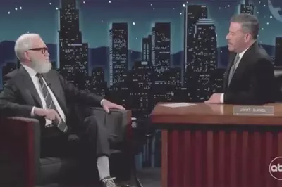 David Letterman takes swipe at Donald Trump during Jimmy Kimmel appearance