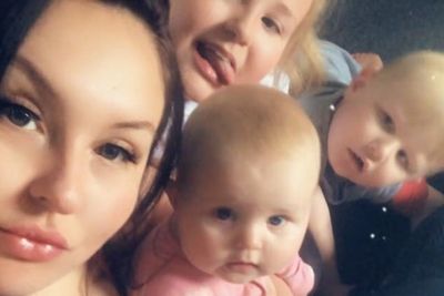 Chilling moments before man starts fire killing mother and three children