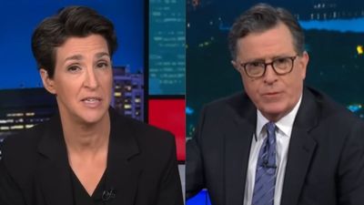 Rachel Maddow Blasts CBS For 'Absolutely Transparent' Cancellation Of The Late Show With Stephen Colbert, Then Has One Request