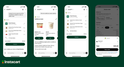 Instacart brings instant checkout to ChatGPT