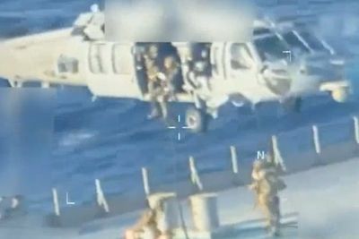 Video shows moment US seizes Venezuelan oil tanker, Trump administration says