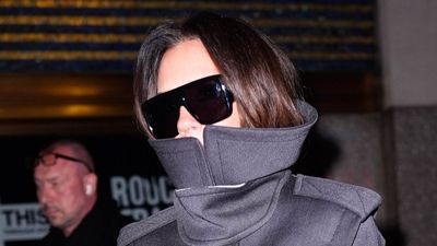 Victoria Beckham proves that a funnel-neck coat is the timeless outerwear trend that’s worth investing in