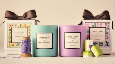The Brand New Hotel Lobby x Anthropologie Candles Are a 'Love Letter to Granny Hobbies' – I'm Adding Them to Cart for Gifting This Holiday Season