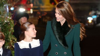 Princess Charlotte was Catherine's mini-me at her carol service - this small moment caught my eye