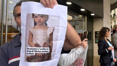 French police arrest 20 men over purchase of childlike sex dolls online