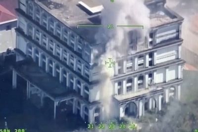 Thai navy release video of missile strike on Cambodian ‘drone control centre’